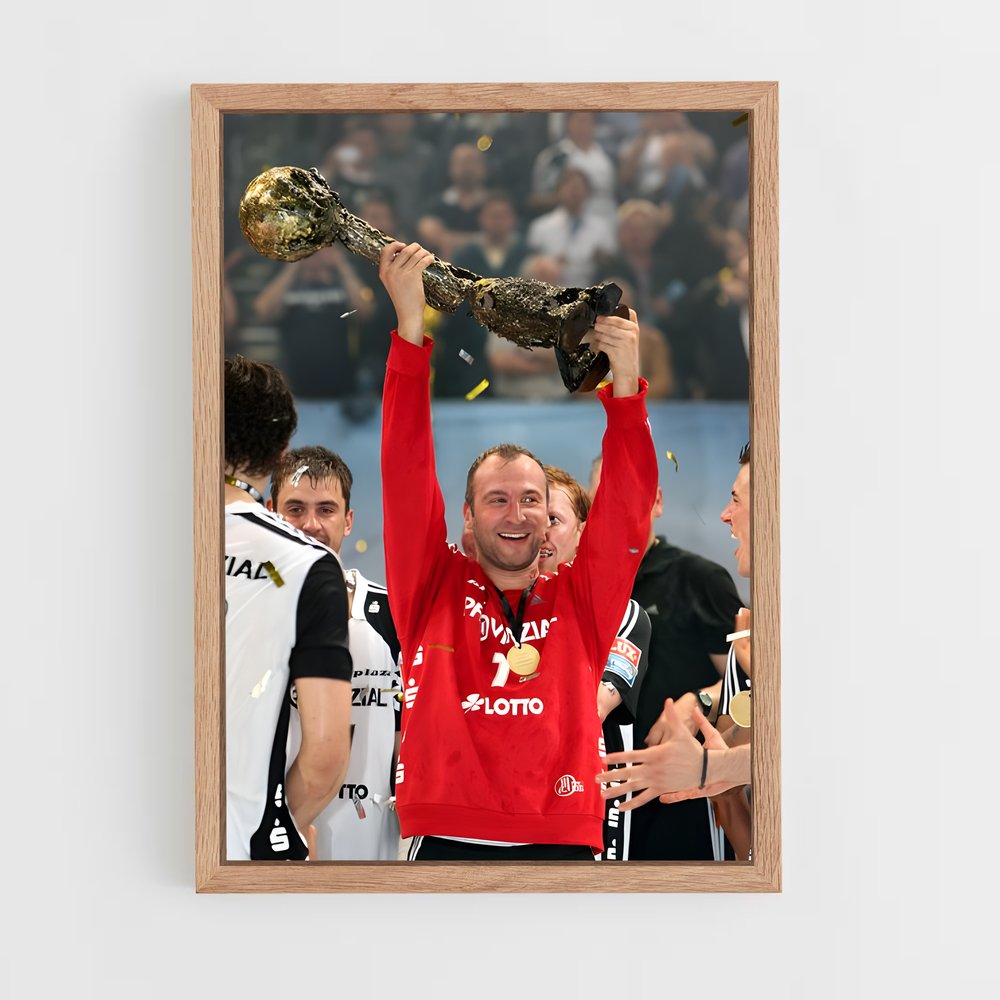 Poster Thierry de omeyer – affiche Handball (vue 4)